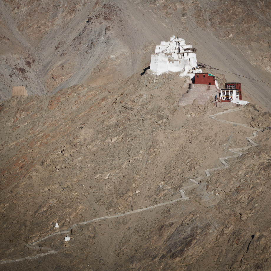 monastery Namgyal Tsemo Gompa Lech